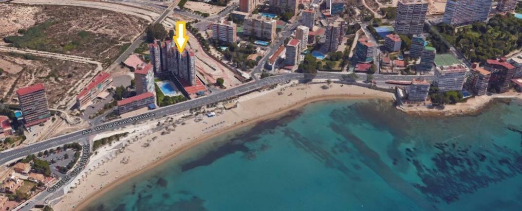 Apartamento En 1ª Linea Con Piscina Alicante Exteriér fotografie